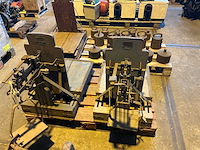 Retro weegschaal met gewichten (5x) - afbeelding 11 van  12