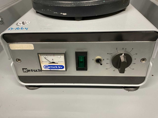 Retsch zm1 centrifugemolen - afbeelding 4 van  5