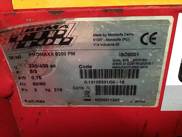 Reuma tiptop promaxx 8200 banden montageapparaat - afbeelding 2 van  8