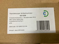 Reusable cups (1260x) - afbeelding 3 van  4