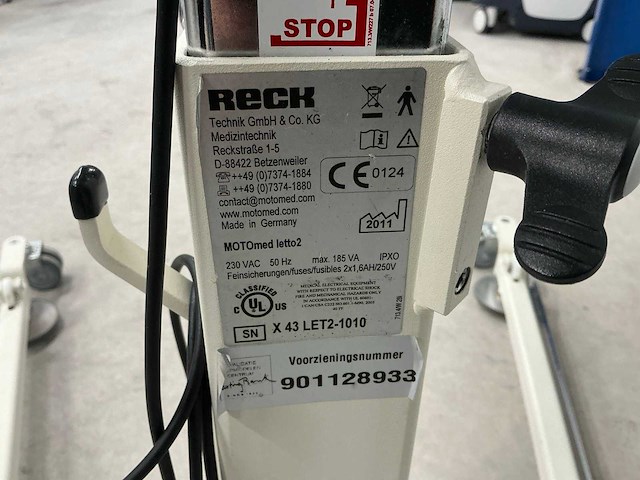 Revalidatie-apparatuur - reck - motomed leto 2 - 2011 - afbeelding 7 van  7