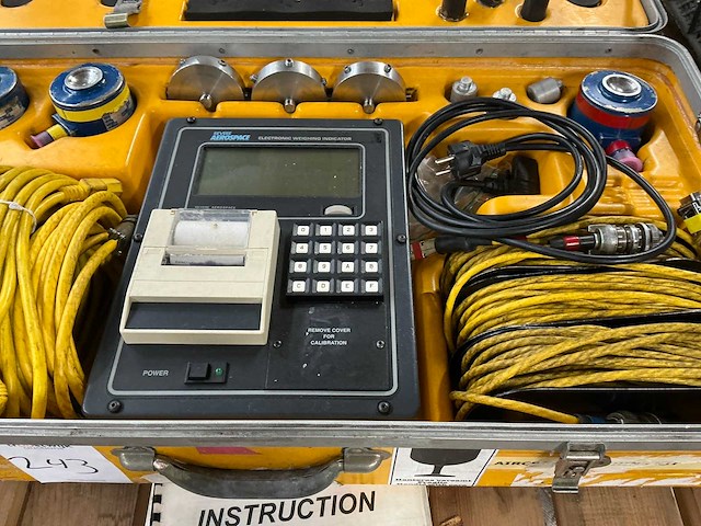 Revere aerospace jw75 vliegtuig weegset - afbeelding 6 van  13