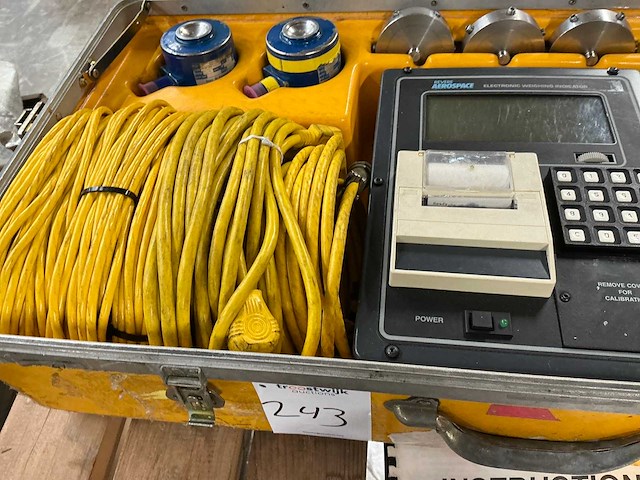 Revere aerospace jw75 vliegtuig weegset - afbeelding 8 van  13