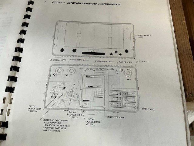Revere aerospace jw75 vliegtuig weegset - afbeelding 13 van  13
