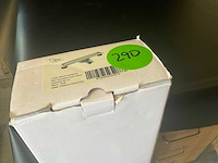 Reversible douchegoot 100x7x7 cm rvs - afbeelding 2 van  2