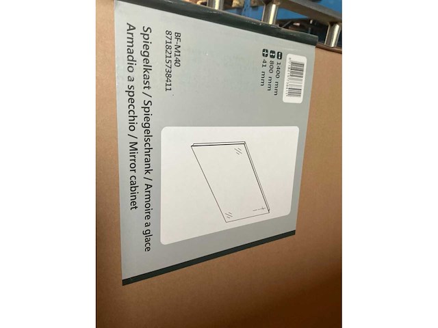 Revital - spiegel sp1 rechthoek 140x80 cm (2x) - afbeelding 3 van  4