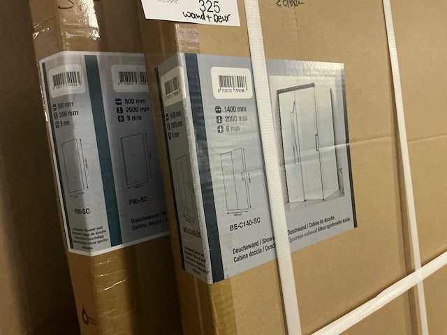 Revital be-c140-sc douchecabine 140x80cm - afbeelding 2 van  3