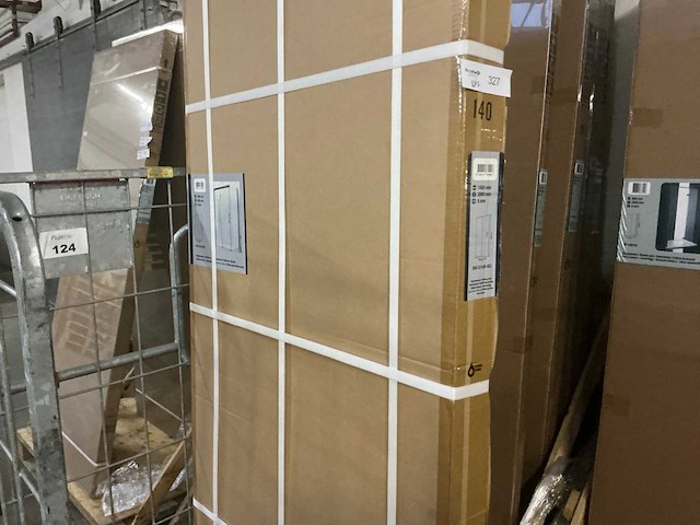 Revital be-c140-sc doucheschuifdeur 140x80cm - afbeelding 4 van  4