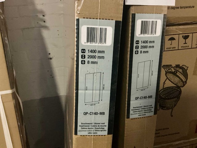 Revital qp-c140-mb douche nisdeur - afbeelding 2 van  6