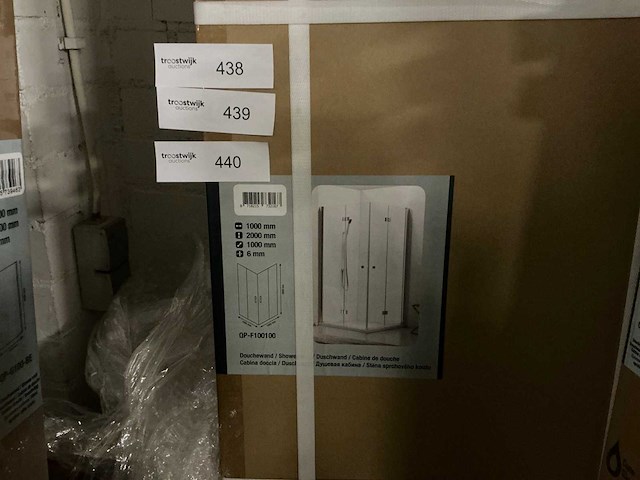 Revital qp-f100100 douchecabine - afbeelding 2 van  2