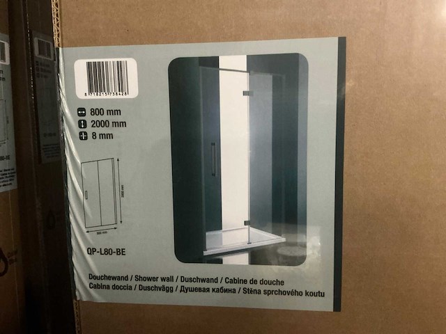 Revital qp-l80-be douchedeur (2x) - afbeelding 2 van  3