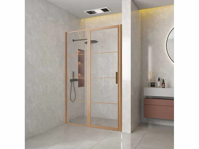 Revital r-bc-l120r-sc-fff douche nisdeur 120cm - afbeelding 1 van  2