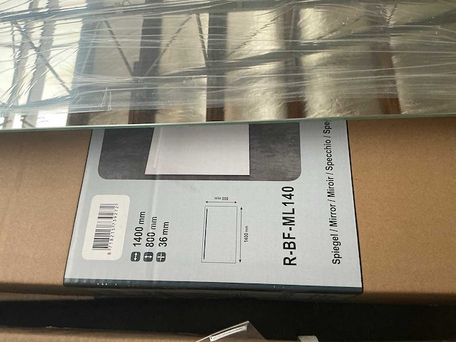 Revital r-bf-ml140 badkamer spiegel 140cm - afbeelding 3 van  3