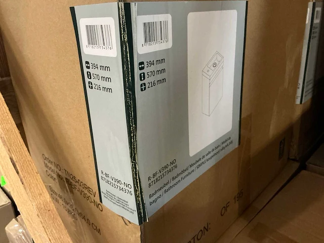 Revital r-bf-v390-no fontein meubel (2x) - afbeelding 5 van  5