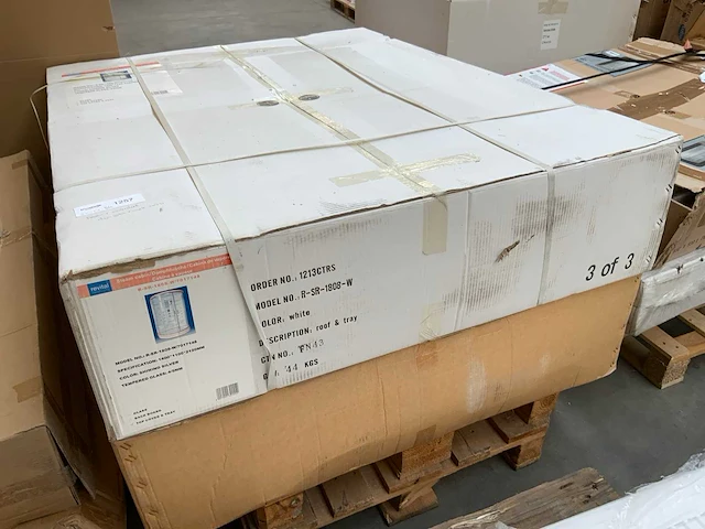 Revital r-sr-1808-w douchecabine bodem en dak (2x) - afbeelding 3 van  3