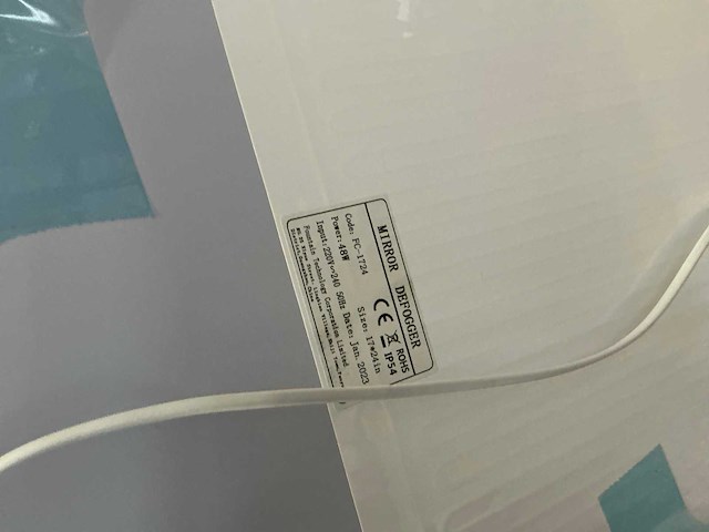 Revital spiegel met verlichting en verwarming 140x80cm - afbeelding 5 van  5