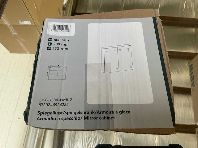 Revital spx-ds80-pmb-2 spiegelkast - afbeelding 5 van  5