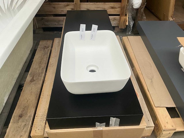 Revital wastafelmeubel met waskom 140cm - afbeelding 4 van  5