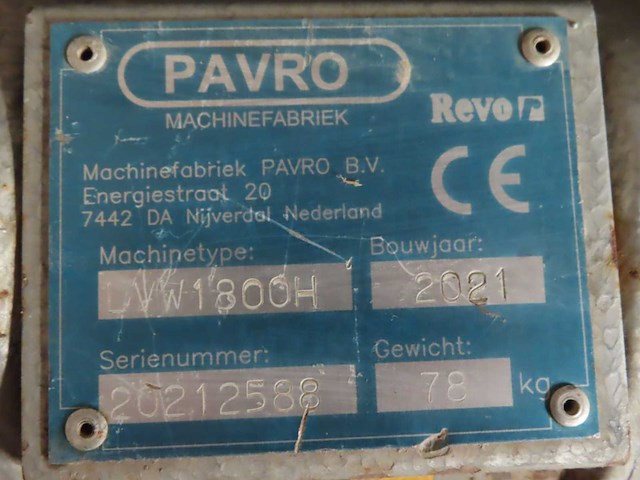 Revo - lvw1800h - trilplaat - afbeelding 2 van  5