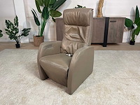 Revo electrische leren relax fauteuil - afbeelding 2 van  8