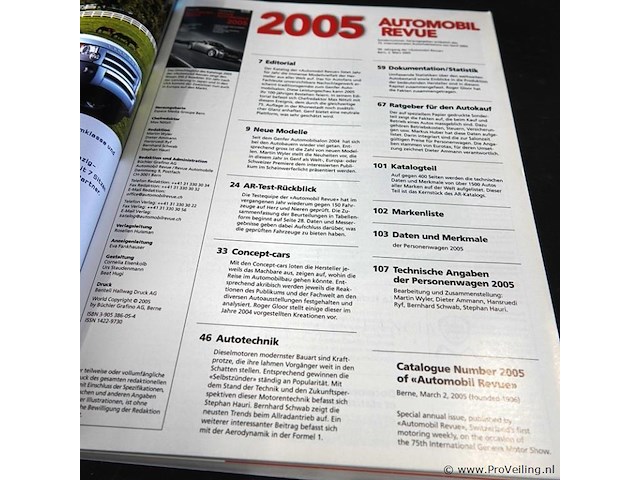 Revue automobile 2005 - afbeelding 2 van  5