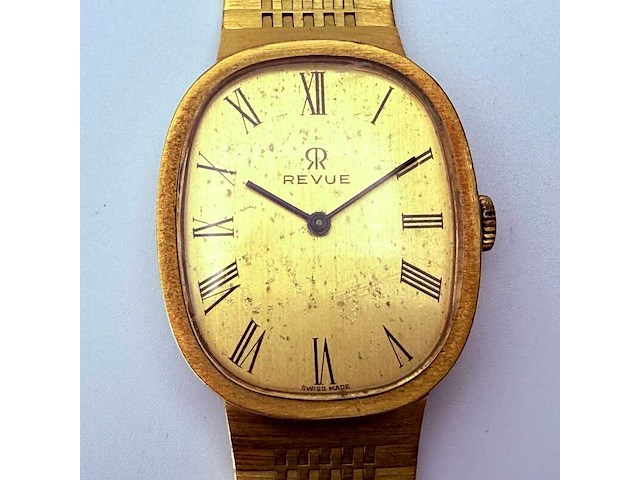 Revue thommen horloge met goudkeurmerk - afbeelding 2 van  8