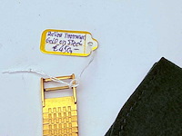 Revue thommen horloge met goudkeurmerk - afbeelding 3 van  8