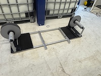 Rewinder/unwinder set tegra, ad2231-s3 en ss2231-s2, op aluminium frame - afbeelding 1 van  8