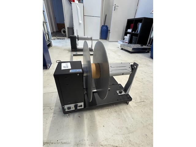 Rewinder/unwinder set, tegra, ad2231-s3 en ss2231-s2, op aluminium frame - afbeelding 1 van  8
