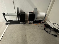 Rewinder/unwinder set, tegra, ad2234-s4 en ss2234-s4, zwart - afbeelding 1 van  5
