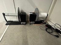 Rewinder/unwinder set, tegra, ad2234-s4 en ss2234-s4, zwart