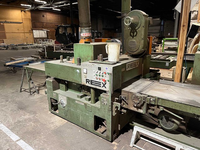 Rex - 1996 - homs 630 - brede schaafmachine/tweezijdige schaafmachine - afbeelding 2 van  7