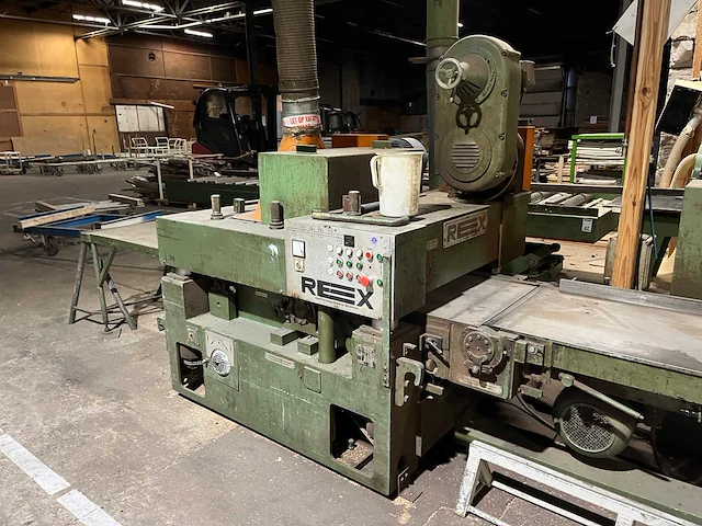 Rex - 1996 - homs 630 - brede schaafmachine/tweezijdige schaafmachine - afbeelding 2 van  7