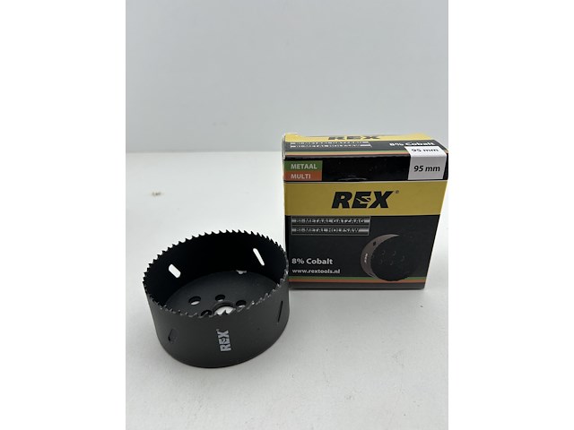 Rex bi-metaal gatzaag 95 mm 8% cobalt - afbeelding 2 van  5