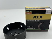 Rex bi-metaal gatzaag 95 mm 8% cobalt - afbeelding 2 van  5