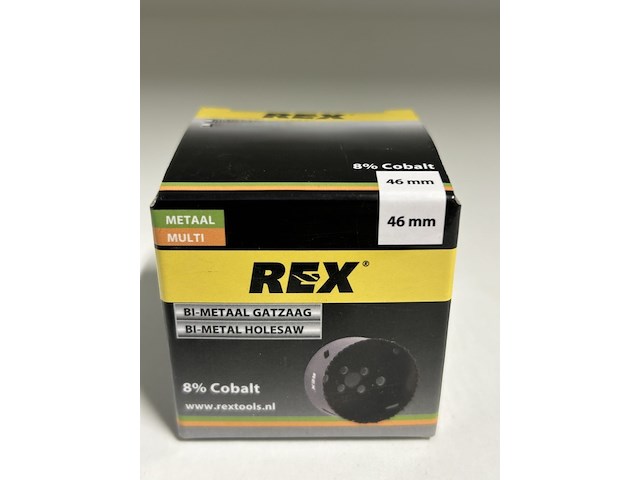 Rex gatzaag 46mm 8% cobalt - afbeelding 1 van  3