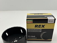 Rex gatzaag 89mm 8 % cobalt - afbeelding 2 van  3