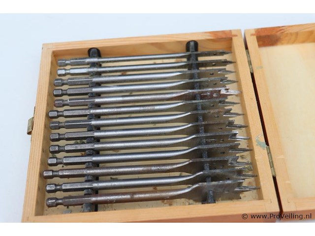 Rex platte houtborenset 0327.00089 - afbeelding 2 van  5