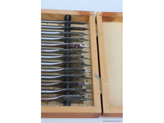 Rex platte houtborenset 0327.00089 - afbeelding 3 van  5