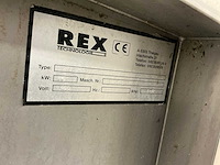 Rex rvf 760 vacuümvulmachine - afbeelding 2 van  10
