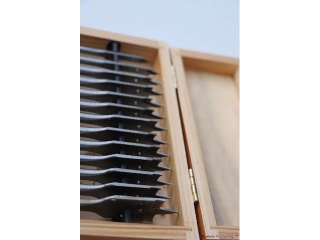 Rex speedboorset in houten opbergkist - afbeelding 3 van  5