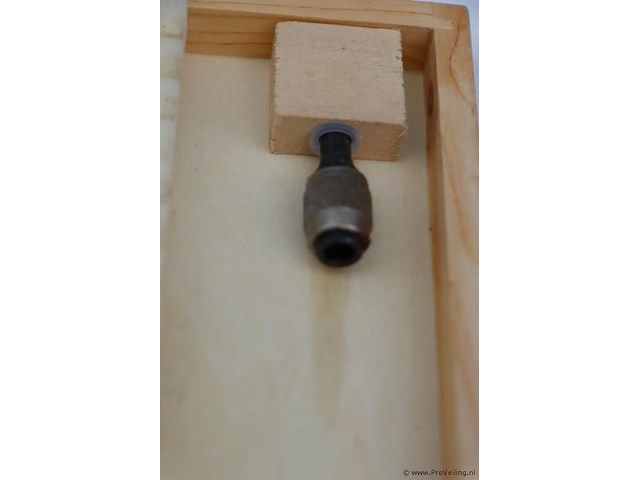 Rex speedborenset in houten opbergkist - afbeelding 4 van  5