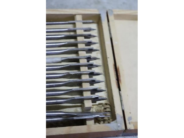 Rex speedborenset in houten opbergkist - afbeelding 3 van  5