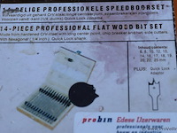 Rex speedborenset incl. houten opbergkist, 14-delig - afbeelding 4 van  4