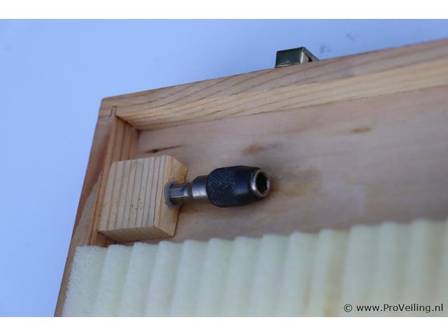 Rex speedborenset incl. houten opbergkist; 14-delig - afbeelding 4 van  5