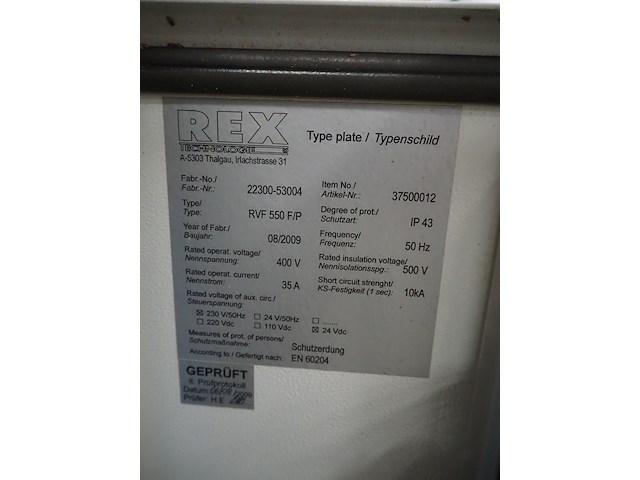 Rex technologie - afbeelding 8 van  19