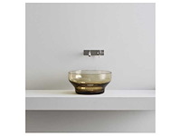 Rexa design murano bronz v30 rectangular countertepop sink with overflow - afbeelding 2 van  6