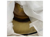 Rexa design murano bronz v30 rectangular countertepop sink with overflow - afbeelding 5 van  6