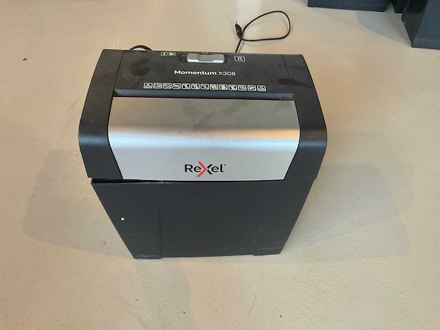 Rexel - momentum x308 - papier shredder (4x) - afbeelding 2 van  7