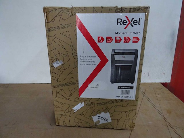 Rexel - momentum x420 - papiervernietiger - afbeelding 2 van  7
